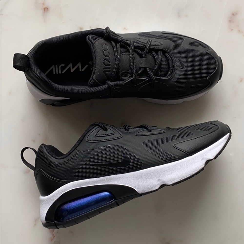 NEW Nike Air Max 200 black shoes - Picture 6 of 8